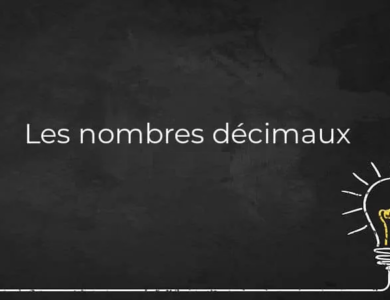 Les nombres décimaux exercices corrigés maths 6éme